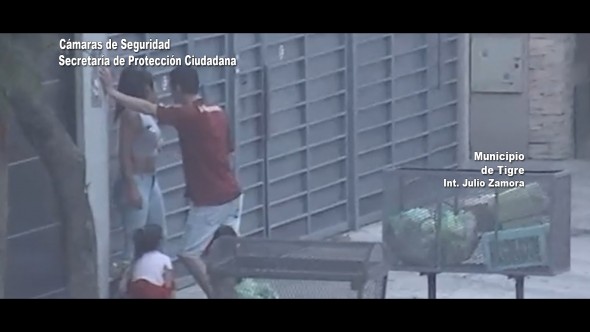Las cámaras registraron un caso de violencia de género y el COT asistió a la víctima